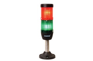 IK Series Two Level 220V AC 100mm Tube Plastic Base LED Tower 50mm